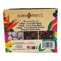 Close-up showing 4 of each snack in packaging

