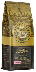 Mezcla de café Royal Kona al 10 % Kona: sabores hawaianos y frescura. Bolsas selladas