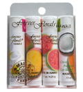 Forever Florals® Lip Balm Four Pack - Hawaiian Lotion | Get Your Tropical Fix!