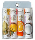 Forever Florals® Lip Balm Four Pack - Hawaiian Lotion | Get Your Tropical Fix!