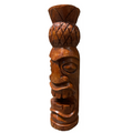 Hand-Carved 12" Wood Tikis – Unique Polynesian Decor from Hawaiian Store