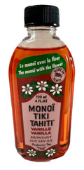 Monoi Tiki Tahiti Rouge Vanilla Body Suntan Bronzant Coconut Oil 4 Fl. oz