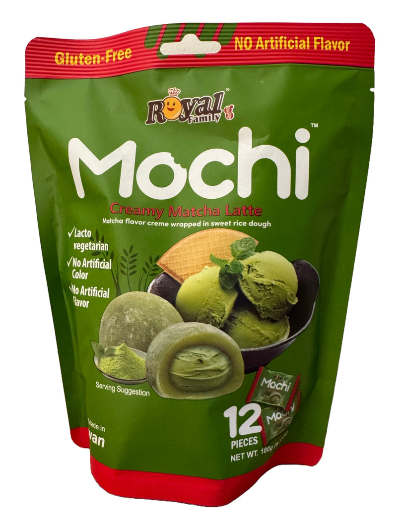 matcha latte mochi