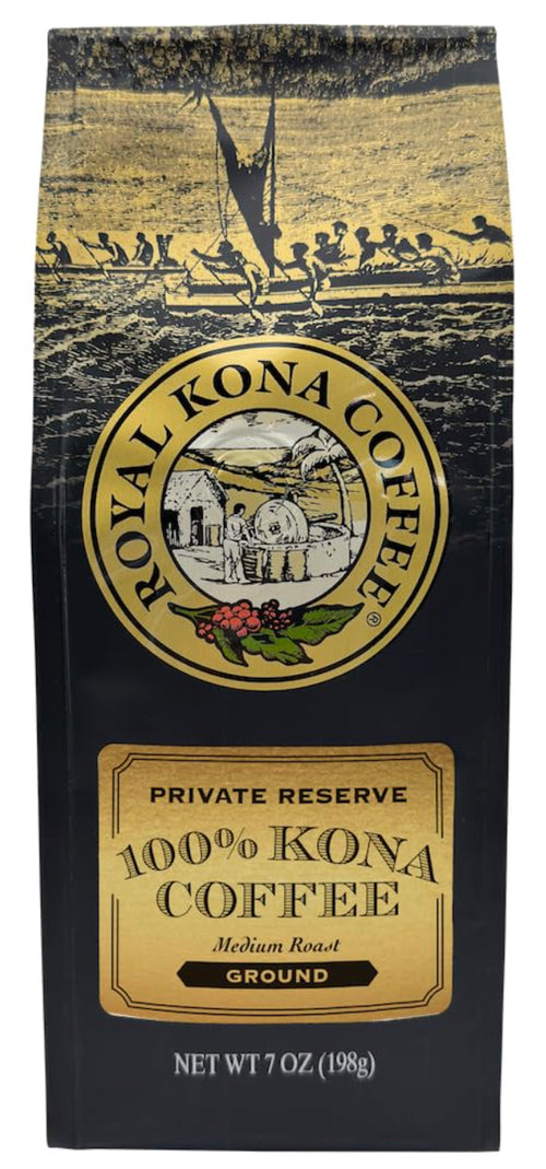 Café Royal Kona 100 % Kona Private Reserve: en grano o molido