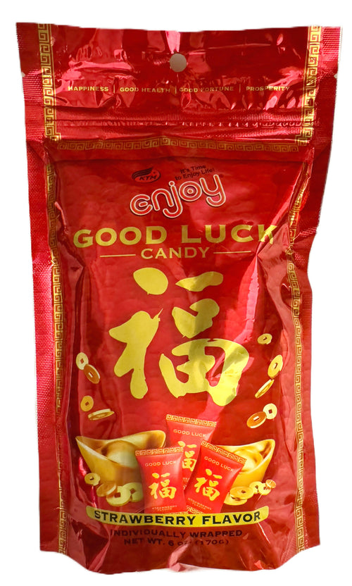 Enjoy Hawaii Good Luck Candy - 6-Ounce Bag | Strawberry, Pineapple, or Ginger