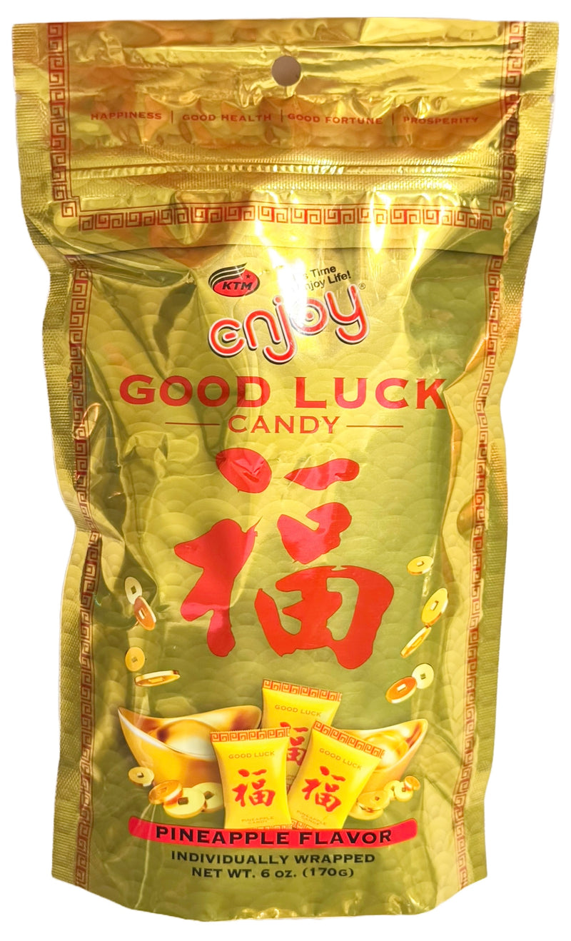 Enjoy Hawaii Good Luck Candy - 6-Ounce Bag | Strawberry, Pineapple, or Ginger