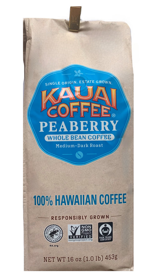 Café Kauai 100% Peaberry hawaiano: disfrute de una verdadera indulgencia isleña