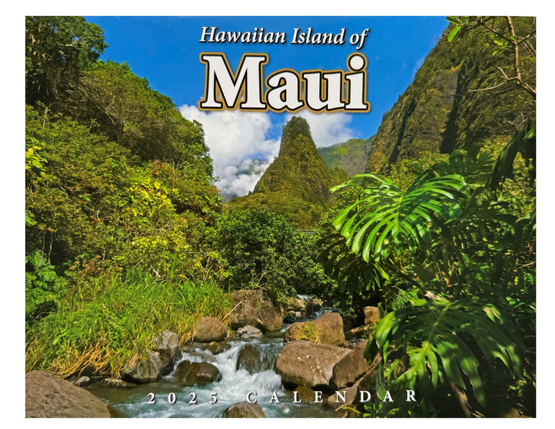 Islander Hawaii Hawaiian 2025 Twelve Month Calendar (Choose)