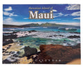 Hawaiian Island of Maui 2026 Calendar cover with scenic Maui coastline and waves

