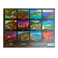 A 12-month wall calendar showing tropical beach, ocean, and landscape scenes for each month, with the title 'THE ISLANDER'S GROUP' and a barcode at the bottom.
