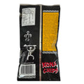 Back view of a Kona Chips packaging with text and branding.