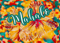 Hawaiian Mahalo Greeting Cards (Choose Design)