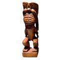 Hand-Carved 8" Wood Tikis – Unique Polynesian Decor from Hawaiian Store