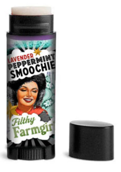 Filthy Farmgirl Lavender Peppermint Smoochie Lip Balm –100% Natural & Nourishing