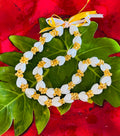 da Hawaiian Store Braided Bubble Shell and Kukui Wedding Lei