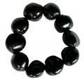 Black Kukui Nut Bracelet