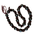 da Hawaiian Store Dark Koa Seed and Kukui Lei Necklace