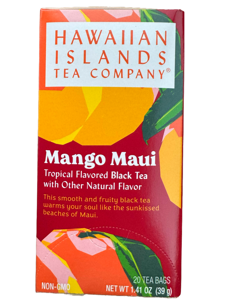 Caja de 20 bolsas de té de Hawaiian Islands Tea Company (elegir)