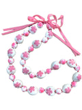 Hawaiian Store Valentine's Kukui Nut Lei - Shell or Wood Accents (Choose)