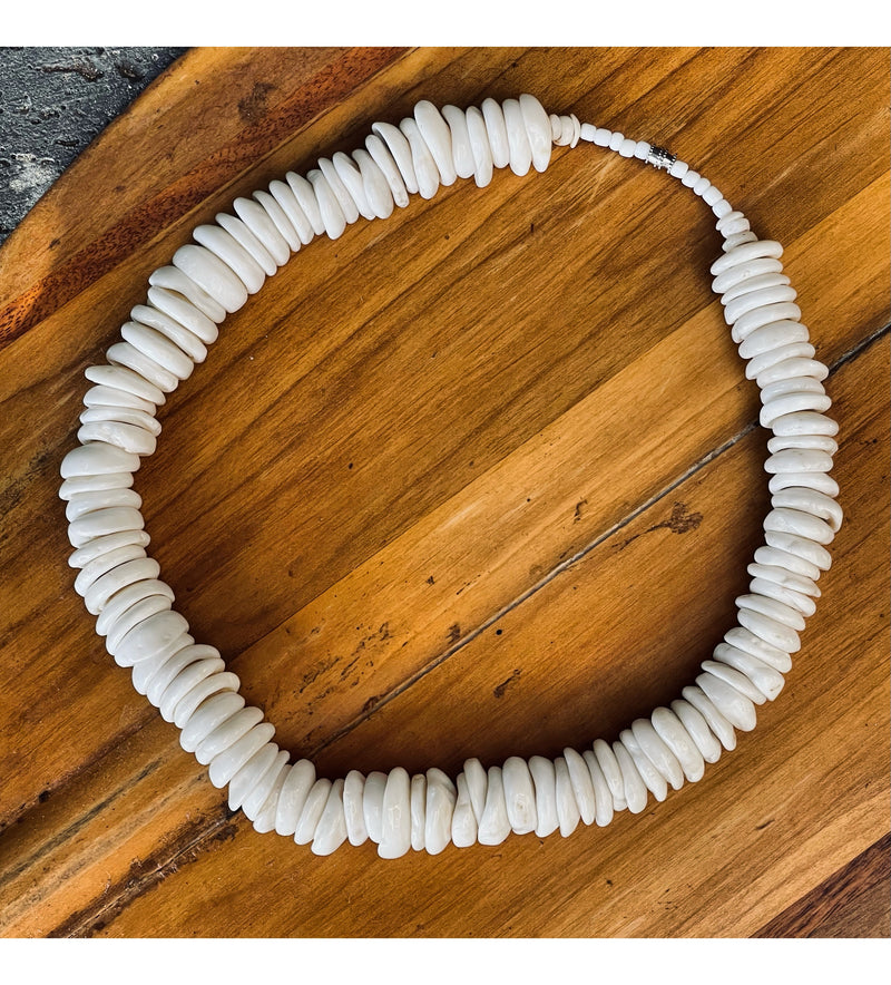 Large Puka Shell Necklace Hand-crafted | da Hawaiian Store