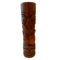 Hand-Carved 12" Wood Tikis – Unique Polynesian Decor from Hawaiian Store