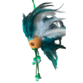 Teal Makini Mask