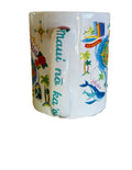 ABC Hawaiian Islands Ceramic Coffee Cup Mug (Choose)