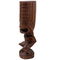 Hand-Carved 12" Wood Tikis – Unique Polynesian Decor from Hawaiian Store