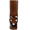 Hand-Carved 12" Wood Tikis – Unique Polynesian Decor from Hawaiian Store