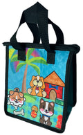 Hawaiian Themed Reusable Insulated Eco Lunch Bag - Aloha Beach Designs