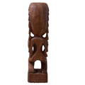 Hand-Carved 8" Wood Tikis – Unique Polynesian Decor from Hawaiian Store