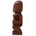 Hand-Carved 8" Wood Tikis – Unique Polynesian Decor from Hawaiian Store