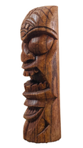 Hand-Carved 8" Wood Tikis – Unique Polynesian Decor from Hawaiian Store