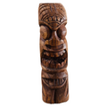 Hand-Carved 8" Wood Tikis – Unique Polynesian Decor from Hawaiian Store