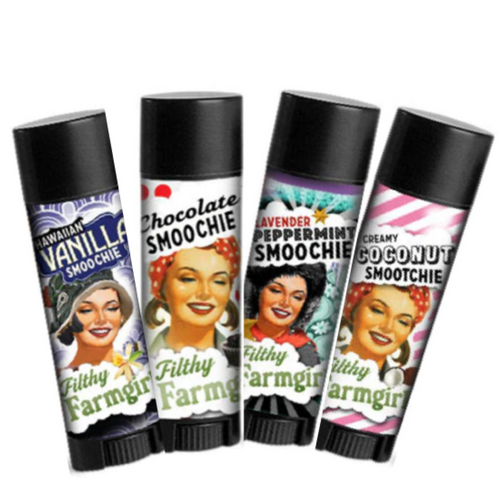 Filthy Farmgirl 4 Lip Balm Smoochie Sampler