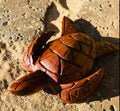 Hawaiian Store Hand Carved Wood Honu Turtle (Choose Size)