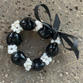 Black Kukui and Mongo Shell Bracelet