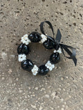  da Hawaiian Store Black Kukui & Mongo Shell Stretch Bracelet