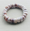 da Hawaiian Store Natural Cone Puka Shell Stretch Bracelet (Choose Color)