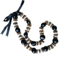 da Hawaiian Store Lei Necklace of Kukui Nuts and Mongo Shell (Choose Variety)