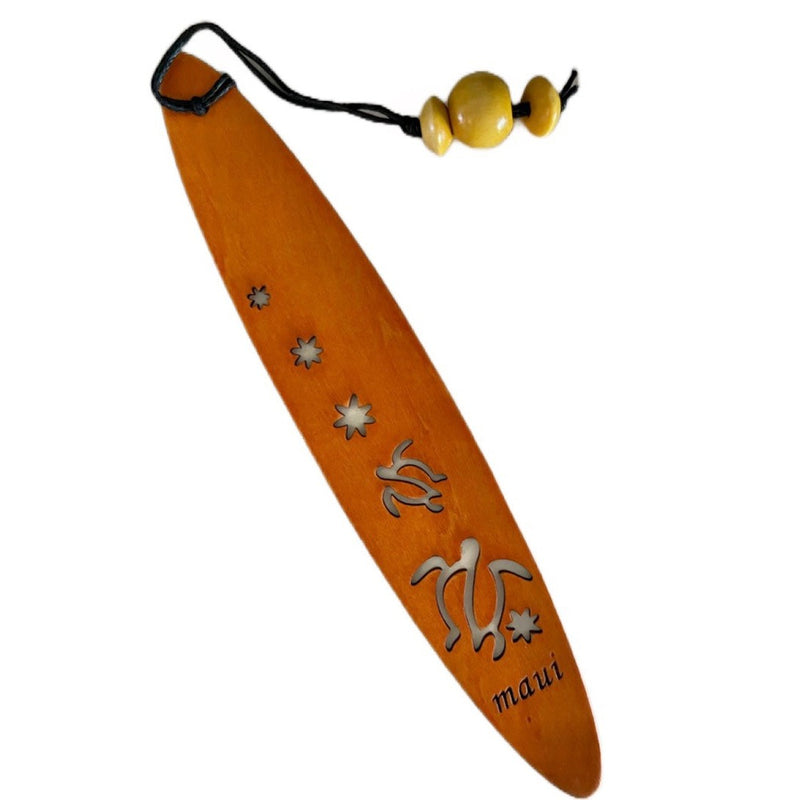 Da Hawaiian Store Hawaiian Inspired Cutout Wooden Bookmark (Choose Design)