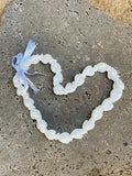 Bubble Shell Lei White