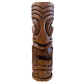 Hand-Carved 8" Wood Tikis – Unique Polynesian Decor from Hawaiian Store