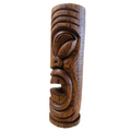 Hand-Carved 8" Wood Tikis – Unique Polynesian Decor from Hawaiian Store