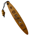 Da Hawaiian Store Hawaiian Inspired Cutout Wooden Bookmark (Choose Design)